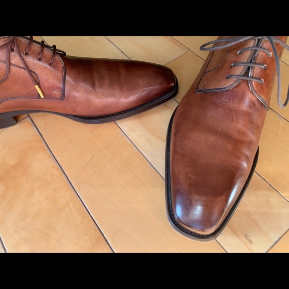 Magnanni Leather Derby size 7M - Picture 2 of 7
